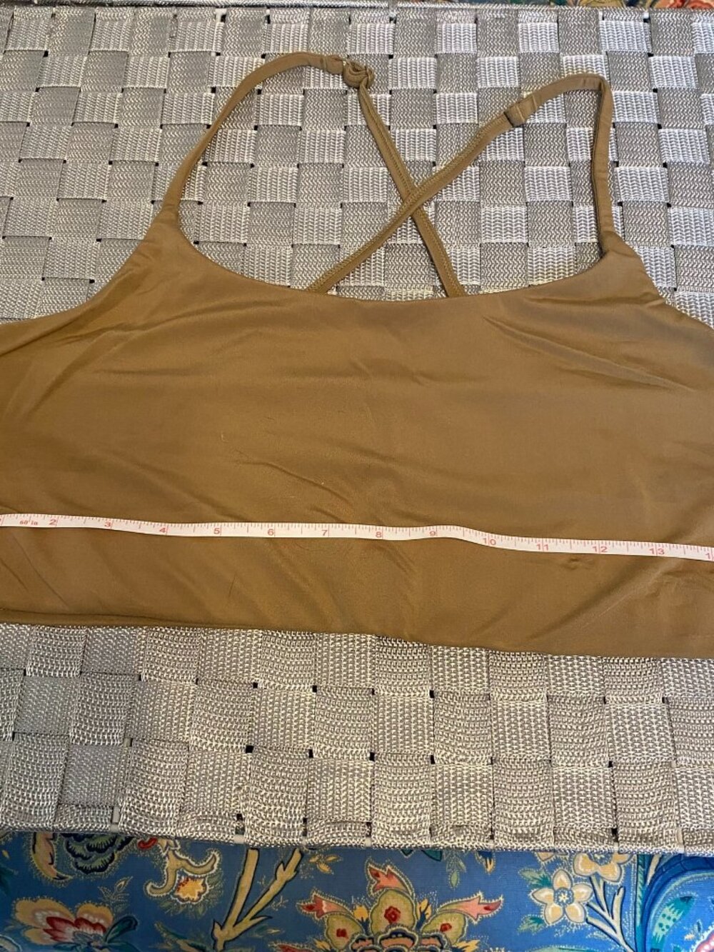 Girlfriend Collective Juliet Tan Bra XXL